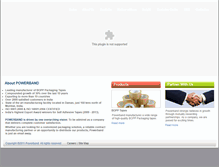 Tablet Screenshot of powerband.in